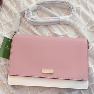 Pink kate spade alek handbag